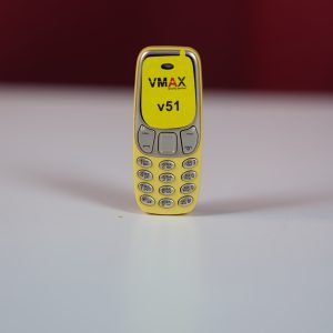Vmax V51 Mini Phone(Yellow Color)