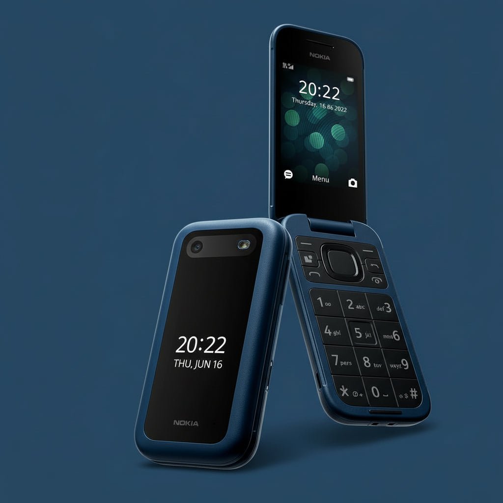 Nokia 2660 Flip (Blue Color)